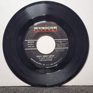 THE PLATTERS SWEET SWEET LOVIN'/SONATA (VG+) MU-1275 45 RECORD - Picture 1 of 2