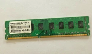 GeIL Green GG34GB1333C9DC 2 GB PC3-10660 guter Zustand - Bild 1 von 1