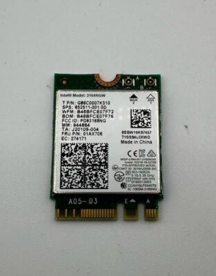 HP 250 G6 WLAN Karte Modul - guter Zustand - voll funktionsfähig - - Bild 1 von 3