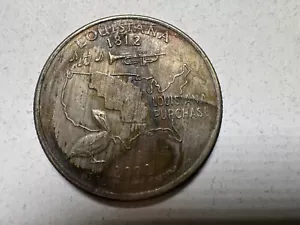 2000D Louisiana State Quarter - Clad & Planchet Error Coin - Picture 1 of 2