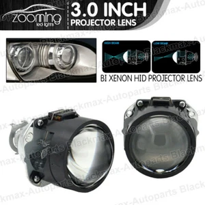 2Pcs 3" H1 Bi-Xenon Projector Lens For Custom Headlights HID Conversion Retrofit - Bild 1 von 11
