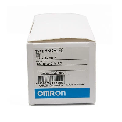 OMRON PLC Twin Timer H3CR-F8 100-240V AC NEW IN BOX #Y - Image 1 of 4