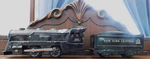 Locomotora Marx "Sparkling" Tender Rd# NYC 591 Windup funciona con llave - O-27 - Imagen 1 de 10