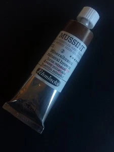 Schminke Oil Paint Mussini-35ml Mineral Brown - Picture 1 of 2