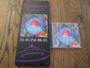 Lightning Seeds Sense Longbox and Original Cd Rare - Foto 1 di 4