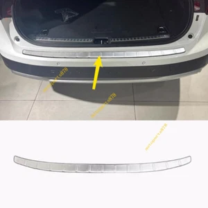 Protector de parachoques trasero de titanio plateado para Volvo V90 2018-24 - Imagen 1 de 5