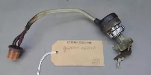 1972 Honda CB350 CB 350 K Doppelzündung Schalter. Mit Originalschlüsseln! - Bild 1 von 9