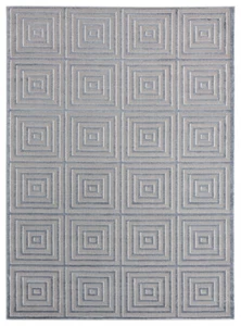 United Weavers Blue Contemporary Squares Blocks Area Rug Geometric 2601 10867 - Picture 1 of 12