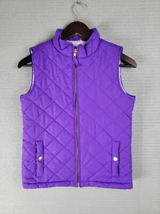 Gap Kids vest quilted lined size XL purple - Picture 1 of 11