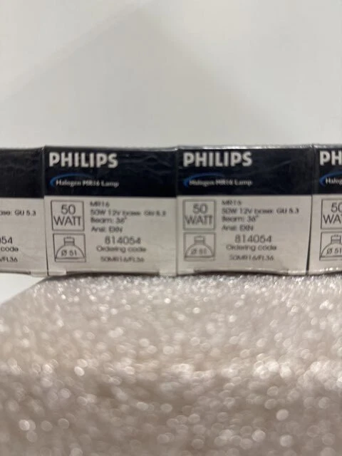 Philips MR16 Longlife Halogen Light Bulbs