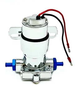 High Flow Electric Fuel Pump 120 GPH 14 PSI Universal Holley Demon Carburetor - Picture 1 of 3