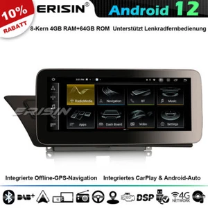 10.25" Android 13.0 IPS Autoradio GPS Navi Audi A4 A5 B8 S4 S5 CarPlay DAB+ 64GB - Bild 1 von 19