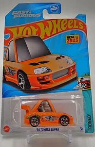 Hot Wheels '94 Toyota Supra Orange #211 - 2023 Tooned - Picture 1 of 3