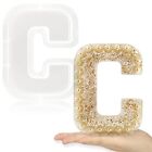 Gartful 7 Inch Large Letter Molds For Resin C Capital Alphabet Epoxy Resin Mo...