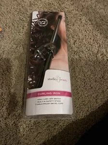 Studio 35 Beauty 1/2" Chrome Curling Iron 741607, Brand New!! G - Picture 1 of 2