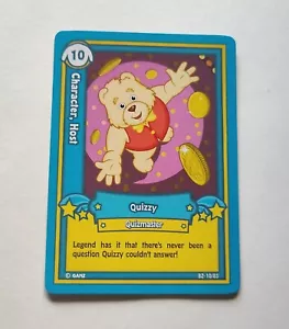 Webkinz Trading Card Series 2 Game Card Character Host Quizzy B2-10/85 - Picture 1 of 2