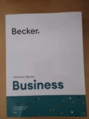 Becker CPA Exam Review Business For Exams Scheduled After June 30, 2021 New Foto 1 de 2