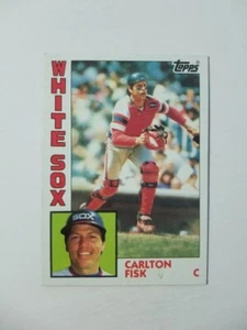 CARLTON FISK 1984 TOPPS CARDS #560 CHICAGO WHITE SOX - Picture 1 of 2