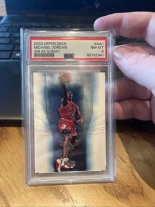 MICHAEL JORDAN 2003 03-04 Upper Deck Air Academy #AA1 - PSA 8 - Picture 1 of 2