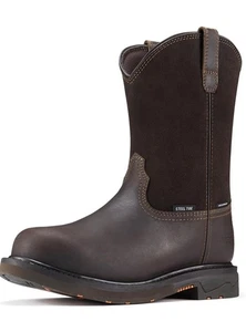 Botas de Trabajo NINGO Puntera de Acero para Hombre, Botas Wellington Impermeables con Grano Completo... - Imagen 1 de 6