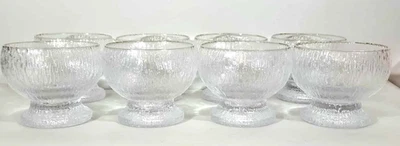 Cuencos de postre Iittala Ultima Thule x8 Tapio Aktivkala Finlandia 9 cm de alto MCM Foto 1 de 4