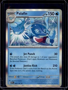 Palafin SV03: Pokémon Llamas Obsidiana #062/197 Holo Raro Casi Nuevo+ - Imagen 1 de 2