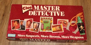 Parker Brothers 1988 CLUE MASTER DETECTIVE Spiel KOMPLETT - Bild 1 von 5