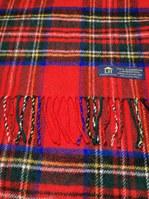 Bufanda London House Old Money 100 % lana de cordero superfina hecha en Escocia Foto 1 de 4