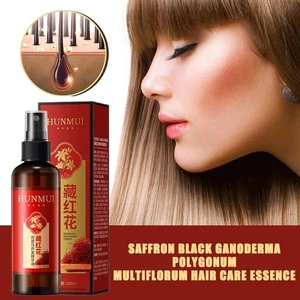 Black Hair Serum Saffron Polygoni Hair Essence White Hair D3P7 A4 Hair To U4P0 - Picture 1 of 12
