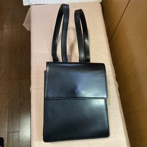 Kenzo Black Leather Backpack Rucksack Limited Edition Style Bold Artistic Design - Picture 1 of 5