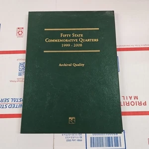 50 Fifty State US Commemorative Quarters Set 1999-2008 Book No Quarters  - Picture 1 of 6