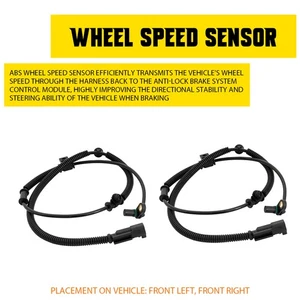 For 11-14 Ford F-150 F150 Lincoln Front Navigator Left Right Speed ABS Sensor B - Bild 1 von 11