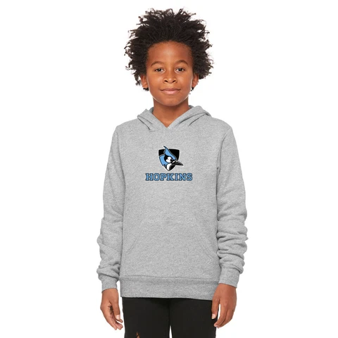 Venley Official NCAA Johns Hopkins Blue Jays Youth Fleece Hooded Sweatshirt Cover