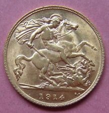 George V - Gold Half Sovereign 1914..........G.103