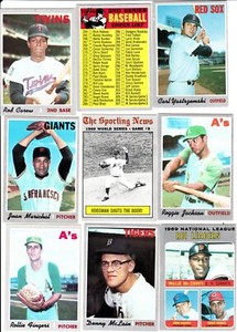 1970 Topps Baseball All Teams AVG EX+ Free Shipping