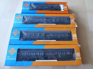 Roco H0 Konvolut 3 Umbauwagen (4251, 4252, 4255) und ein Packwagen (4204), OVP - Bild 1 von 10