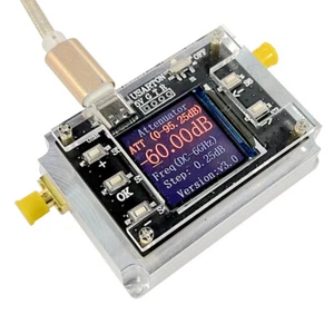 3G 6G 8G Digital Programmable Attenuator 90DB Step 0.25DB TFT Display CNC - Bild 1 von 7