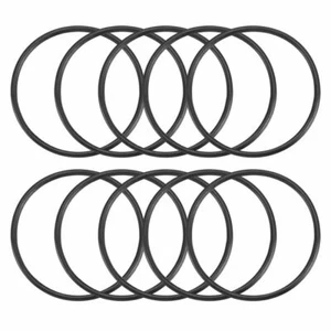A●10 Pcs 40mm x 2mm Flexible Filter Rubber O Ring Seal Black - Imagen 1 de 4