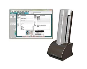 Medical Insurance Card and ID Card Scanner (w/Scan-ID LITE, for Windows) - Picture 1 of 5