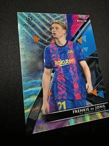 2021-22 Topps Finest UCL Frenkie De Jong FC Barcelona /75 #45 - Picture 1 of 1