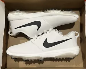 Men’s Size 11.5 Nike Roshe Golf Tour White Leather Golf Shoes AR5580-100 New - Picture 1 of 6