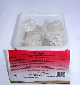 Transparent Gel Wax for Candle Making (Jelly Wax) - 500g to 25kg Sizes