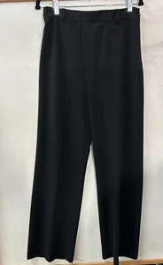 Grace Elements Women Pants 10 Black Casual Dress Solid Stretch Straight Leg - Picture 1 of 13