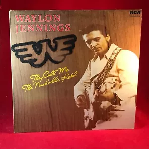 WAYLON JENNINGS They Call Me The Nashville Rebel 1981 UK vinyl LP original - Picture 1 of 4