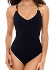 Amoressa Ring Me Up Echo One Piece Swimsuit Size 6 L16329