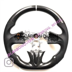 Volante INFINITI q50 FIBRA DE CARBONO con BLANCO - Imagen 1 de 7