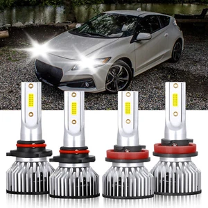 Para Honda CR-Z 2011-2016 9005+H11 LED Faros Luz Alta Baja 6000K Blanco - Imagen 1 de 12