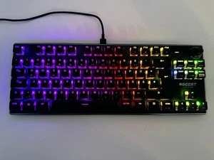 Roccat Vulcan TKL RGB Gaming-Tastatur, Titan Switches, ohne OVP, gebraucht - Bild 1 von 4