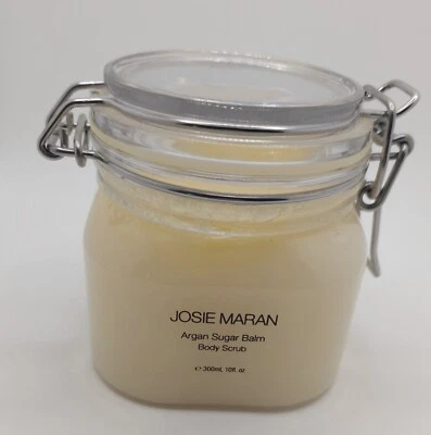 NEW Josie Maran" MANDARIN NECTAR" Argan Sugar Balm Body Scrub 10 oz - Image 1 of 3