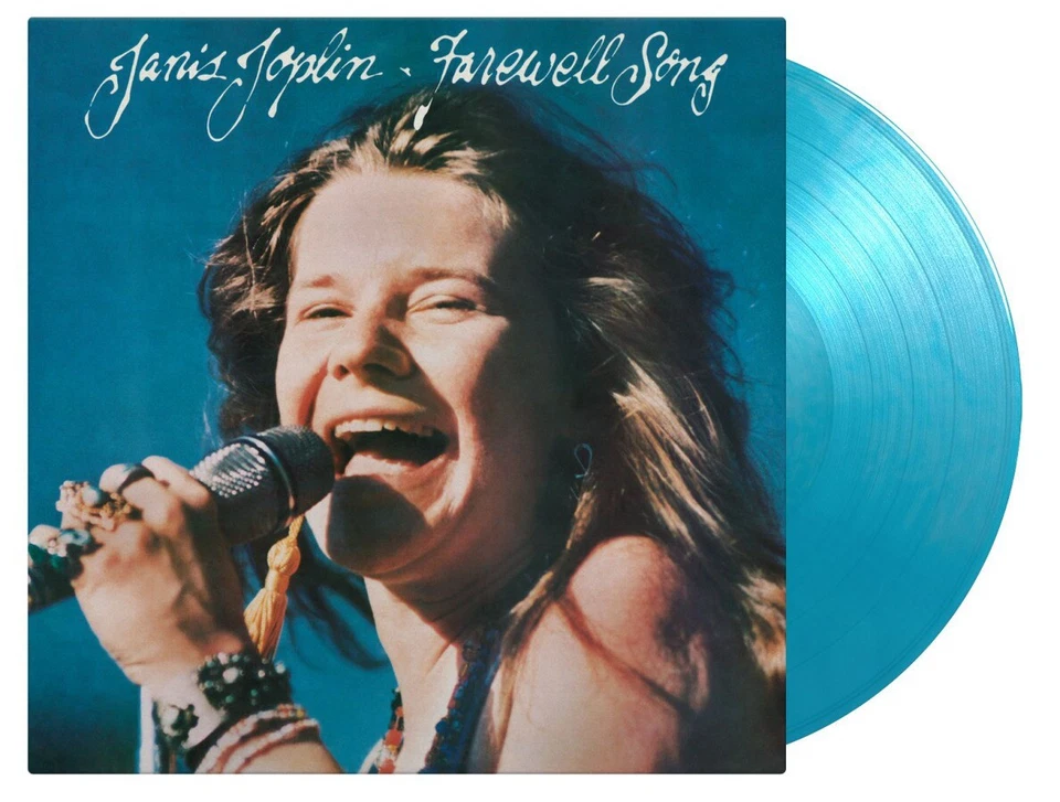 JANIS JOPLIN - Farewell Song 2023 Dutch 180 Gram Turquoise Marbled Vinyl LP New - Image 1 of 1